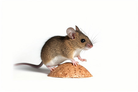 小鼠品尝奇妙食物图片