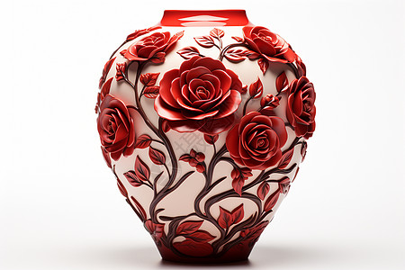 瓷花瓶精致的花瓶背景