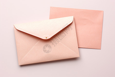 粉色信件背景图片