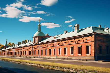 圣彼得堡城堡背景