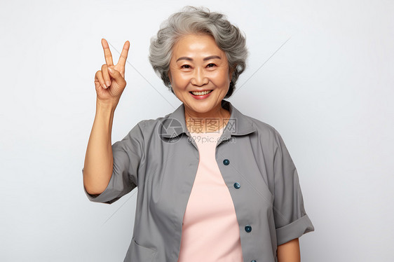 亚洲老年女性图片