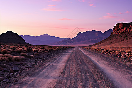  没有尽头没有尽头的道路背景