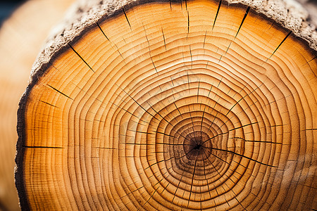 树木的年轮木材年轮高清图片