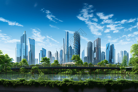 未来城市的设计图图片