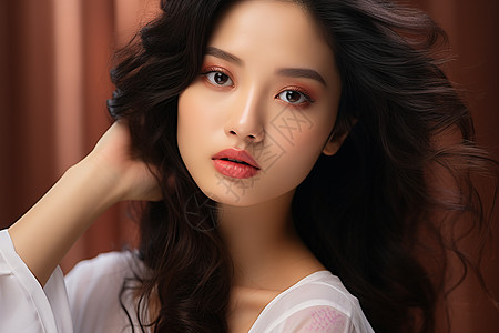 艳丽迷人的亚洲女性图片