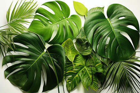 绿叶植物图片