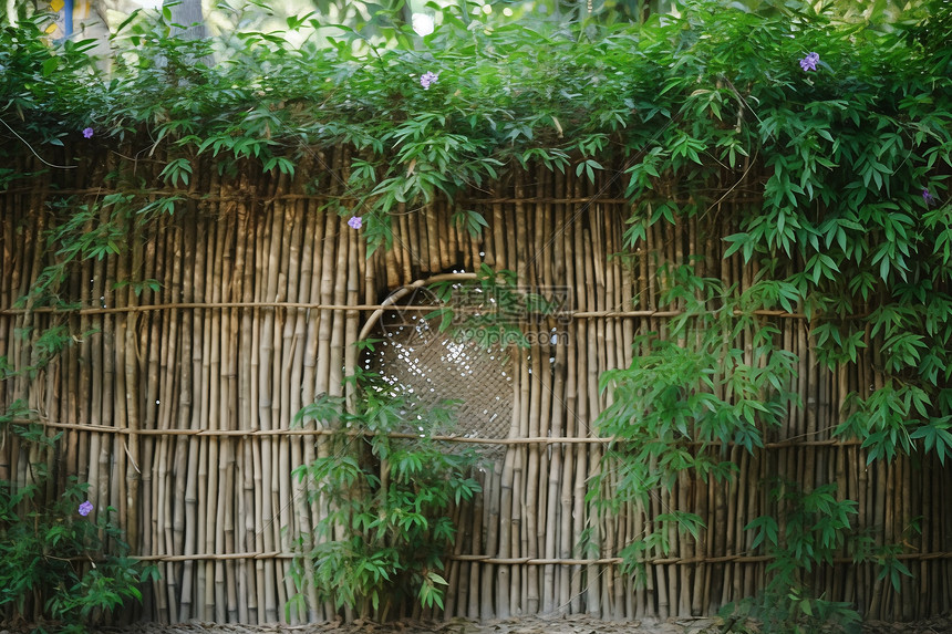 竹之园美景图片
