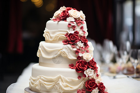豪华婚礼蛋糕图片