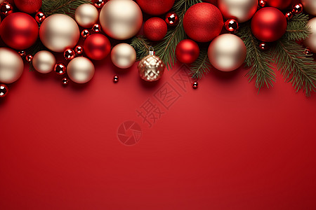 圣诞节的装饰背景图片