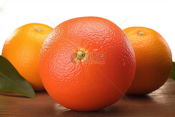 丰收的水果橙子图片