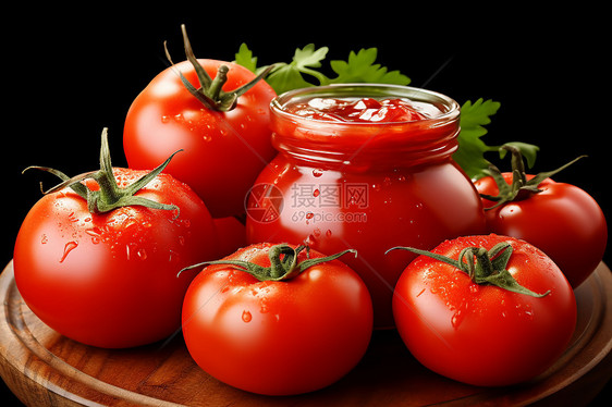 健康可口的西红柿图片