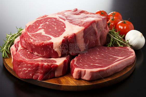 新鲜牛肉食物图片