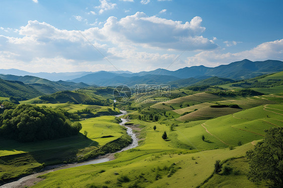 一片山谷图片