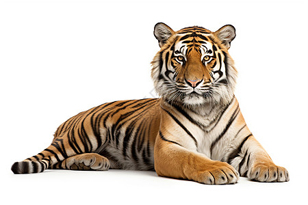一只野生的虎图片