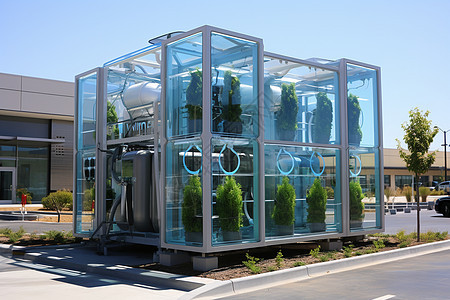 玻璃温室图片
