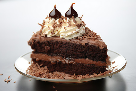 舒芙蕾蛋糕巧克力蛋糕背景