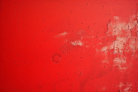 红墙上脱落的油漆图片