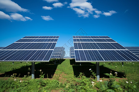 太阳能光伏电站高清图片