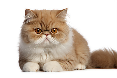 毛茸茸的加菲猫图片