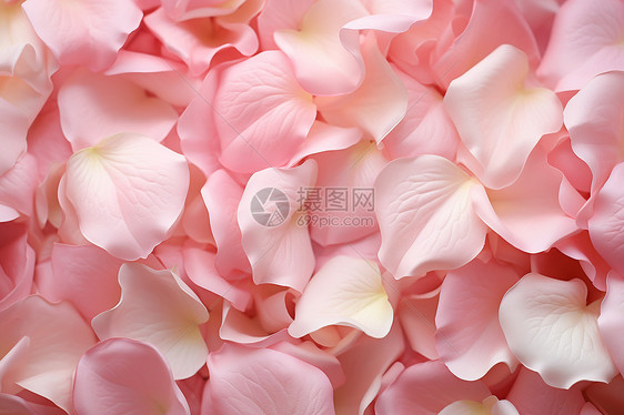 浪漫玫瑰花瓣图片