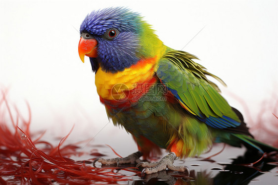 色彩缤纷的鹦鹉图片