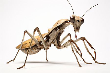 昆虫螳螂背景图片