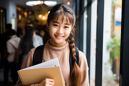 亚洲女性学生图片