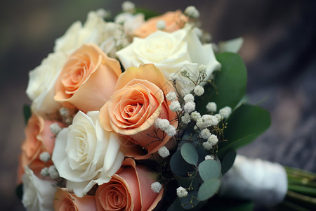 婚礼上的花卉图片
