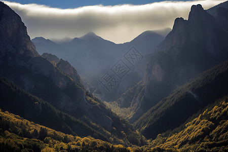 云山境界背景图片