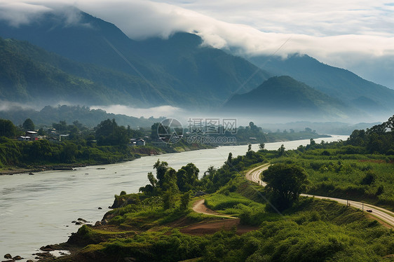 美丽的岛屿景观图片