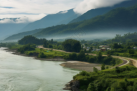 著名的山河景色图片