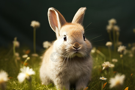 啮齿动物的小兔子图片