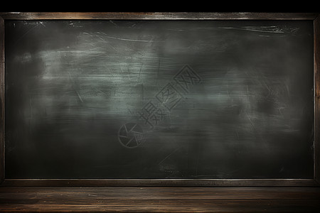 斑驳泛白的黑板背景图片