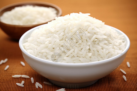 营养丰富的谷物大米背景图片