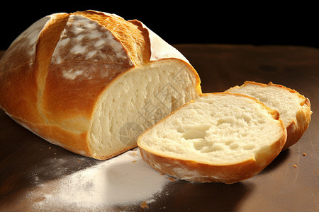新鲜的面包背景图片