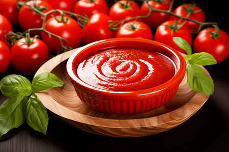 新鲜的番茄酱图片