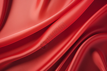 漂亮的红色丝绸图片