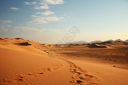 寂静的沙漠图片