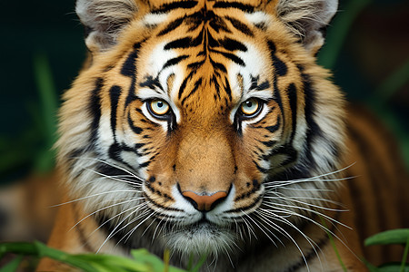 丛林中的动物老虎图片