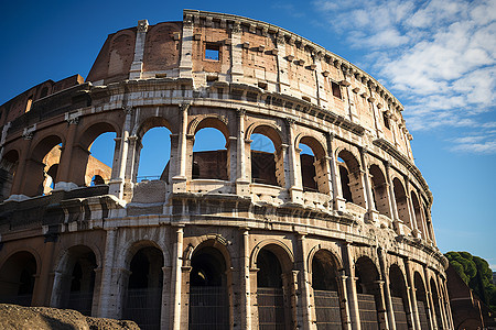 历史悠久的古罗马建筑图片