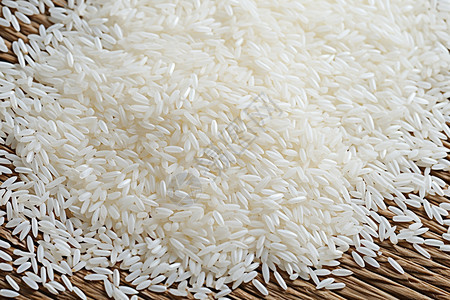 白色的谷物大米图片