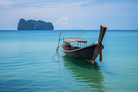 安静的热带海岛景观图片