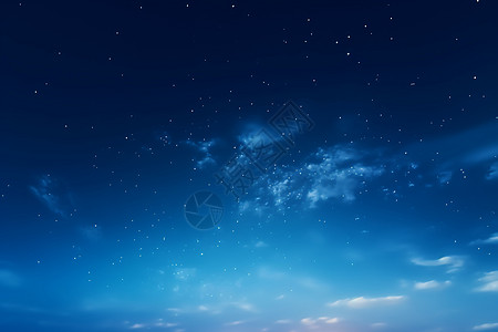 夜晚书桌天空中闪烁的星星背景