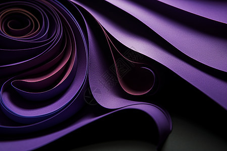 多层次的紫色系线条背景图片