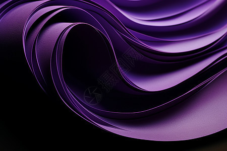 紫色系扭曲线条背景图片