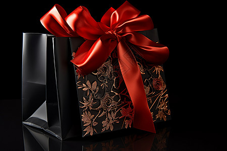 精致礼品盒典雅精致的礼品包装背景