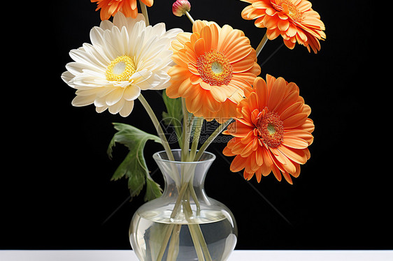 美丽的鲜花花瓶图片