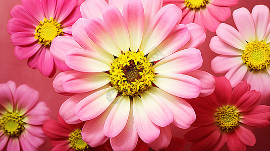淡粉色的锦绣菊图片
