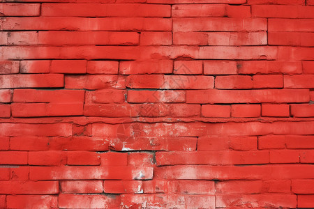 红色的砖墙背景图片