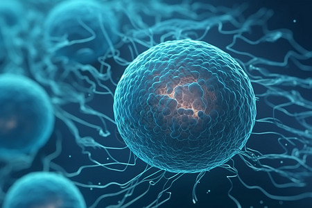 肿瘤癌细胞增强免疫高清图片